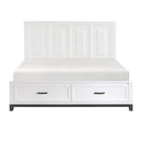 Garretson (3) Eastern King Platform Bed with Footboard Storage