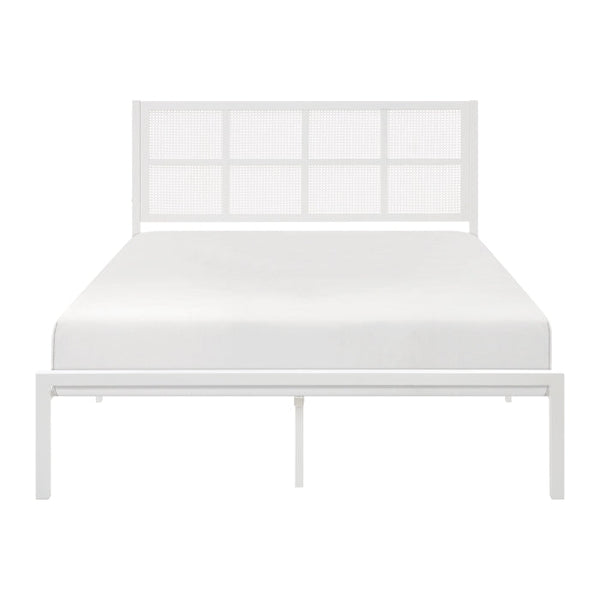1635WH-1-Bedroom Queen Platform Bed