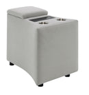 Console w/USB Port , Cup Holder & Wireless Charge