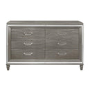 Tamsin Dresser in Silver Grey Metallic 1616-5