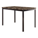 2601-48 - Dining Table, Faux Marble Top