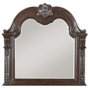 Cavalier Mirror in Dark Cherry 1757-6
