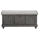 4586DG - Lift Top Storage Bench