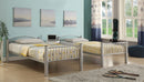 Cayelynn Silver Bunk Bed (Twin/Twin)