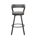 5566-29GY - Swivel Pub Height Chair, Gray