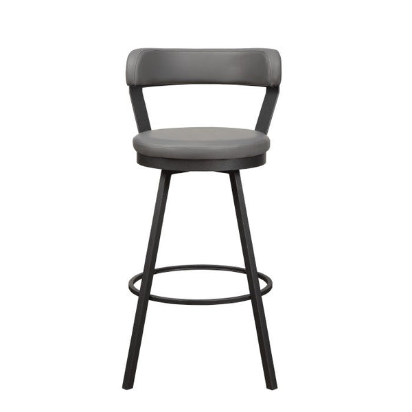 5566-29GY - Swivel Pub Height Chair, Gray