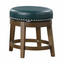 5681GEN-18 - Round Swivel Stool, Green