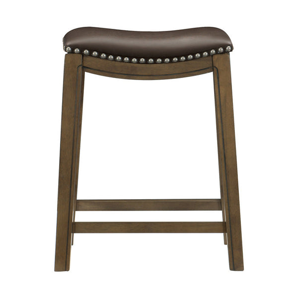 5682BRW-24 - 24 Counter Height Stool, Brown