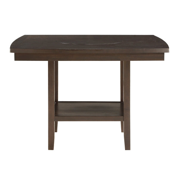 5716-36 - Counter Height Table with Lazy Susan