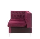 Modular - Armless Loveseat w/2 Pillows