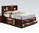 Acme Ireland King Storage Bed in Brown 21596EK