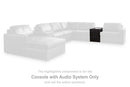 Modmax II Double Chaise Sectional with Audio Consoles