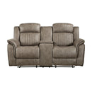 9479SDB-2 - Double Reclining Love Seat with Center Console