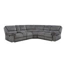 Muirfield-(3)3-Piece Reclining Sectional with Left Console image