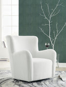 Rowenburg Swivel Glider Accent Chair