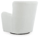 Rowenburg Swivel Glider Accent Chair