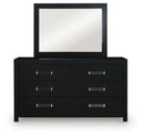 Maeling Dresser and Mirror
