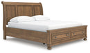 Feddinger Panel Storage Bed