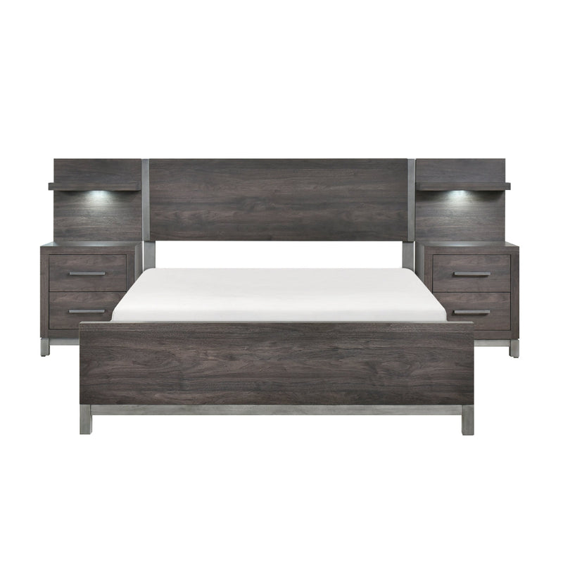 Zephyr 5pc Set Queen Wall Bed