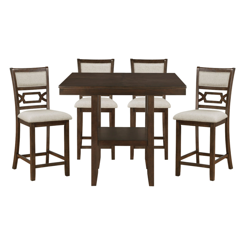 Hutchinson 5-Piece Pack Counter Height Set