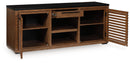 Kallari Credenza with Desk Return