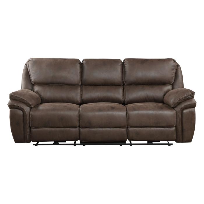 8517BRW-3PW - Power Double Reclining Sofa image