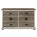 Arcadia Dresser in White & Weathered Gray 1677-5