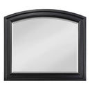 Laurelin Mirror in Black 1714BK-6