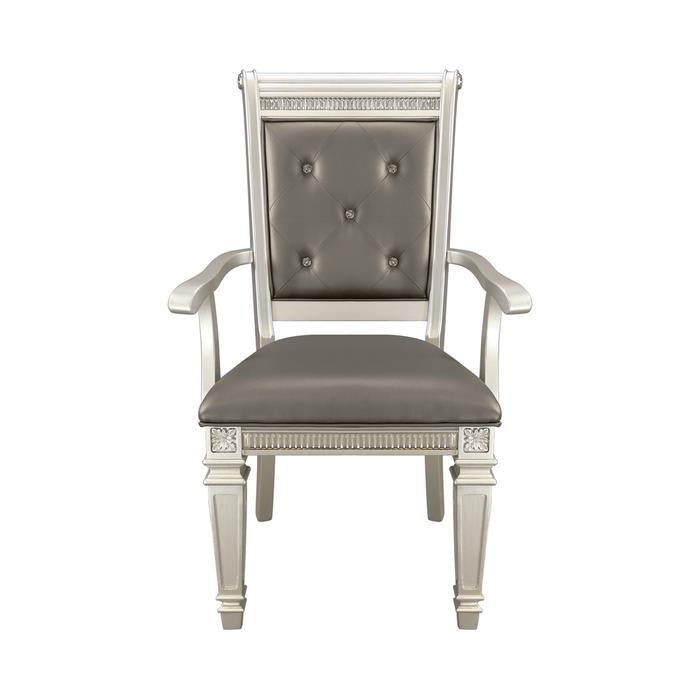 Bevelle Arm Chair in Silver (Set of 2) 1958A image