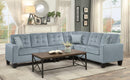 Lantana 2-Piece Reversible Sectional in Gray 9957GYSC