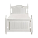 Clementine Twin Bed in White B1799T-1