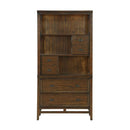Frazier Bookcase in Brown Cherry 1649-18
