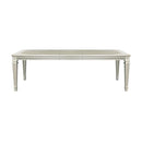 Bevelle Rectangular Dining Table in Silver 1958-96