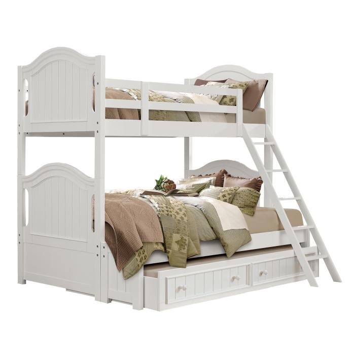 B1799-1R - (4) Twin/Twin Bunk Bed with Twin Trundle image