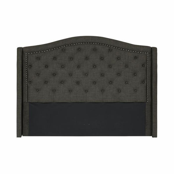 Bryndle (1/3)California King Headboard,Button-Tufted&Nailhead