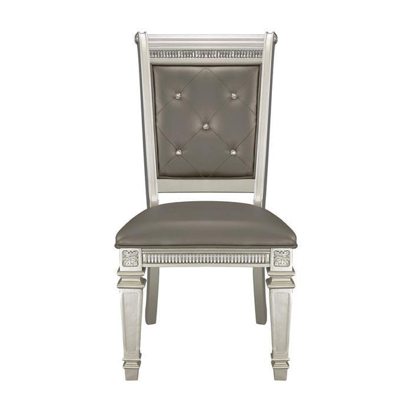 Bevelle Side Chair in Silver (Set of 2) 1958S image