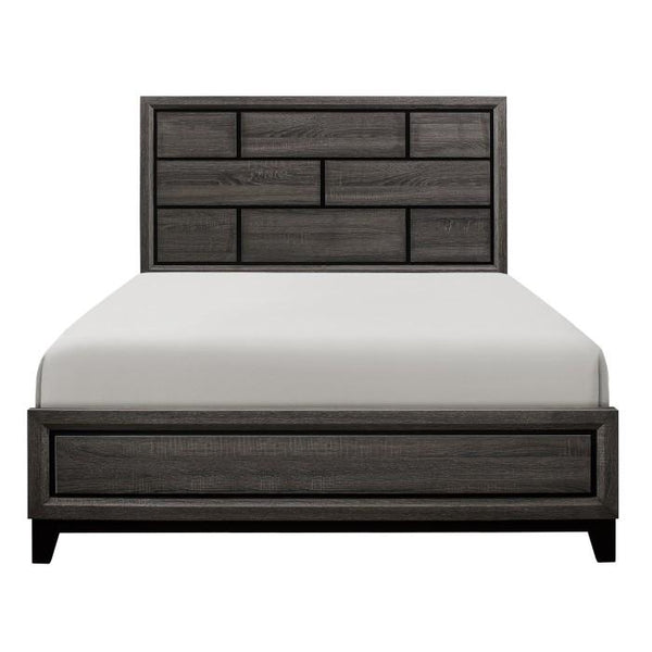 Davi King Panel Bed in Gray 1645K-1EK image