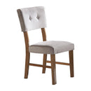 Edam Side Chair in Light Oak (Set of 2)