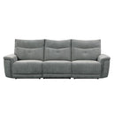 Tesoro Power Double Reclining Sofa w/ Power Headrests in Dark Gray 9509DG-3PWH
