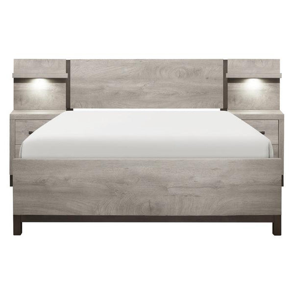 Zephyr 5pc Set Queen Wall Bed (QB+2NS+2NS-P)
