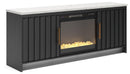 Cadmori TV Stand w/Fire