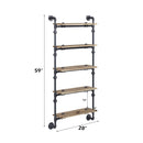 Wall Rack w/5 Shelves