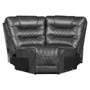 Putnam Corner Seat in Gray 9405GY-CR