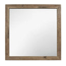 Mandan Mirror in Weathered Pine 1910-6