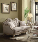 Acme Chelmsford Loveseat in Beige 56051