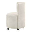 Side Chair w/Swivel Casters (Set-2)