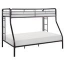 B2009DZTF-1 - Twin/Full Bunk Bed