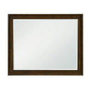 Frazier Mirror in Dark Cherry 1649-6