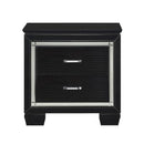 Allura Nightstand in Black 1916BK-4