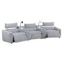 Modular Power Motion Armless Recliner